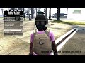 gta5 online i male pink joggers outfit tutorial using easy gta5 clothing glitches