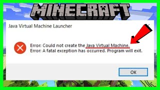 How to FIX Minecraft Could Not Create the Java Virtual Machine Error (2025 METHOD)