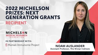 Dr. Noam Auslander, Michelson Prizes Laureate