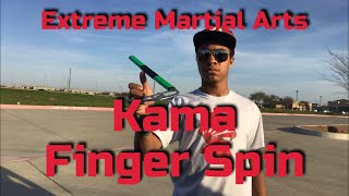 XMA Kama Finger Spin | Martial Arts Tutorial