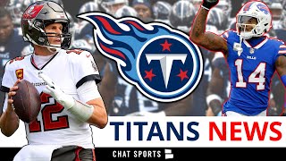 Tom Brady To The Titans Rumors HEATING Up + Titans OC Update & Trade For Stefon Diggs? Titans News