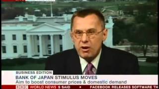 Dr. Alexander Mirtchev discusses Bank of Japan Bold Political Move on BBC World News