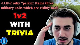 1v2 But They Ask me AoE2 Trivia Every 5 minutes