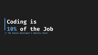 Why You're Stuck as a Junior Developer (It's Not Your Code)