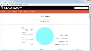 DYclassroom | Color mixer
