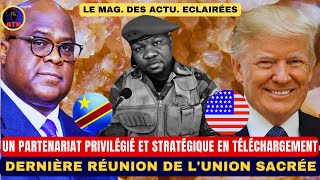 23/02 UN PARTENARIAT PRIVILÉGIÉ USA-RDC EN TÉLÉCHARGEMENT/UN NOUVEAU GOUVERNEMENT À VENIR BIENTÔT !!