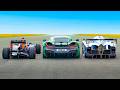 F1 Car vs World's FASTEST Hypercars: DRAG RACE