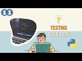 #11. Python Testing Your Code || Unit Tests and Test Cases || Testing Functions and Classes
