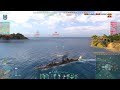 destroyer kitakaze in arms race on map loop world of warships