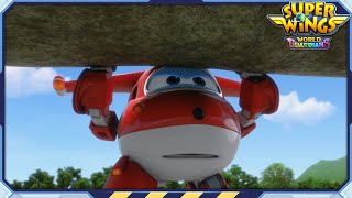 [SUPERWINGS6 HL] Soccer with Stone Statues | Superwings World Guardians | Highlight S6 EP33