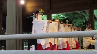 2021 4 29 鎌倉宮　昭和祭　浦安の舞(巫女舞)