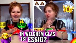 In welchem Glas war ESSIG? 🤔