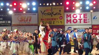 総踊り アンコール(フリーダム) 栄の国祭り よさこい佐賀 2018.08.05(日)