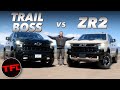 Diesel Chevy Silverado Trail Boss vs new ZR2 V8: Which One Is the Best?