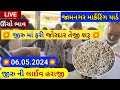 live cumin trading in Jamnagar APMC||Jeera Na bhav||May 6, 2024