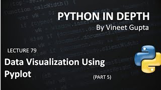 Lecture 79 Data Visualization Using Pyplot (Part-5)