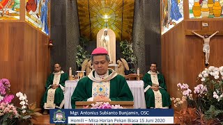 Homili Mgr. Antonius Subianto, OSC 