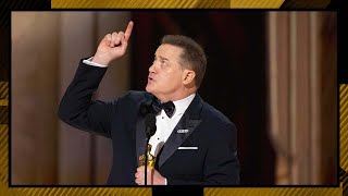 Brendan Fraser Wins Best Actor in a Leading Role for 