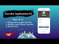 How to create login activity using relative and linear layout | scroll view.(Travelling App part# 1)