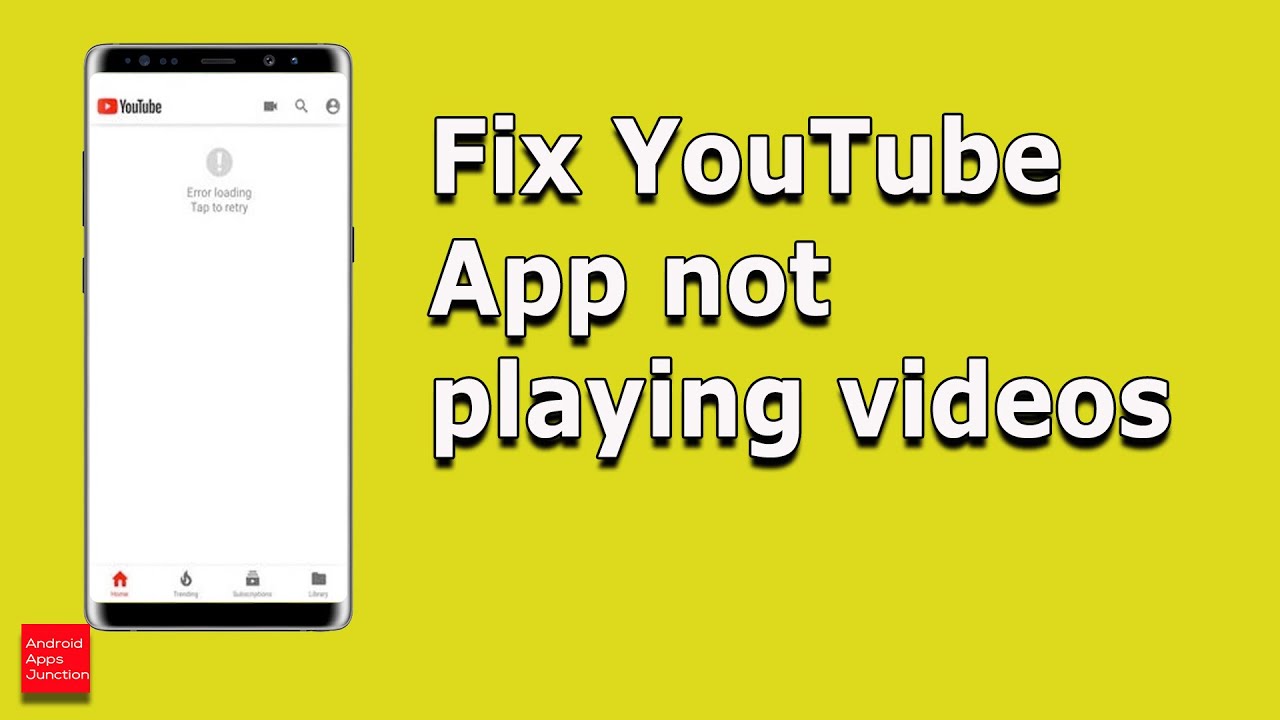 How To Fix If Youtube App Can T Play A Video In Android Youtube Not How To Fix If Youtube App Can T Play A Video In Android Youtube Not