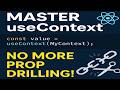 useContext React 19 Tutorial – Avoid Prop Drilling & Master React Context API