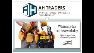 AH TRADERS ( NON SPARKING TOOLS, INSULATED TOOLS, POWER TOOLS , MEASURING EQUIPMENTS, SAFETY TOOLS )