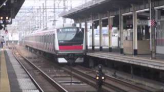 京葉線E233系5000番台　2011年2月（新習志野駅）