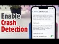 How to Activate Crash Detection on Your iPhone 16e - Emergency SOS Guide