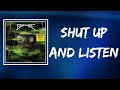 Escape The Fate - Shut Up And Listen (Lyrics)