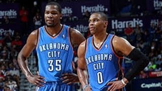 Kevin Durant and Russell Westbrook Lead the Thunder Over the Pelicans