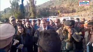 Today 22 Jan 2022  #DC #Madam Distt. REASI visited in Block Thakrakote District Dev. Commissioner