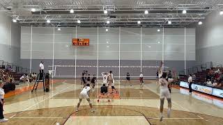 Colin Donisthorpe 17 kills in 4 sets (#12 Middle Blocker)