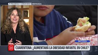 ¿Aumentará la obesidad infantil en chile durante la pandemia?