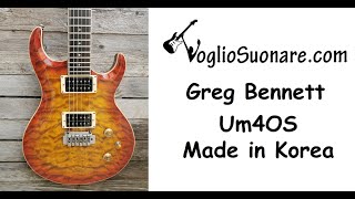 Greg Bennett UM4 Samick PRS Archtop