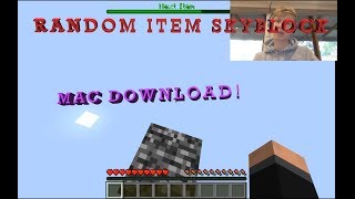 How to Download Random Item Skyblock MAC (2019 Working)