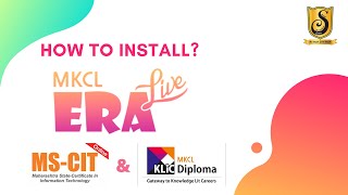 How to install ERA Live Browser for MS-CIT \u0026 KLiC Course