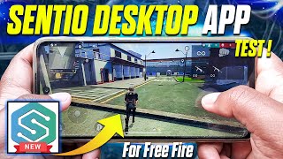 Free Fire Test In SENTIO Desktop App!