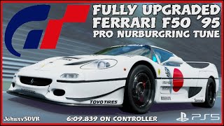 Gran Turismo 7 - Ferrari F50 '95 Pro Tune | Nurburgring 6:09.839 | NO ASSISTS SETUP #GT7