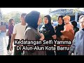 DETIK-DETIK KEDATANGAN SELFI YAMMA DI ALUN ALUN KOTA BARRU