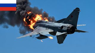 ウクライナのFパイロットの予期せぬ行動であるロシアのMIG-29は、ウクライナの空で破壊されました。