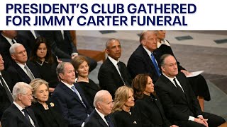 President's Club arrives at Jimmy Carter's funeral | FOX 5 News