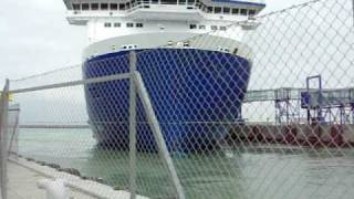 Ferry Peter Wessel leaving Hirtshals