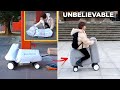 Inflatable Scooter That Fits into Your Backpack