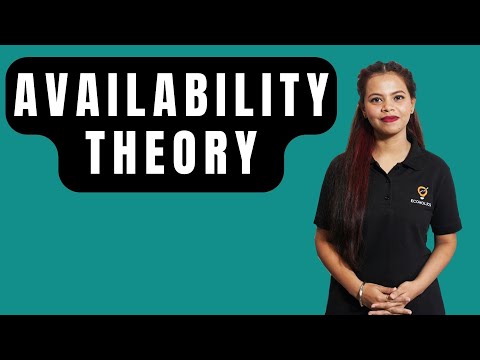 What is availability theory?