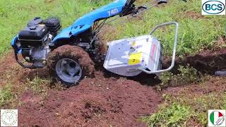 FROM BUSH TO SEEDING LAND PREPARATION WITH BCS 740 POWERSAFE AND ATTACHMENTS