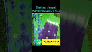 #latest #chungidi #unstiched #churidhar #materials #wholesale #retail #shorts2023new