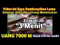 Tirakati 3 Menit Saja, Beruntung Anda Temukan Video Ini Uang 7000 M Masuk ATM - Doa Pendatang Uang