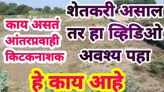 Systemic Insecticide | आंतरप्रवाही किटकनाशक | कसे काम करते | Fungicide | Herbicide