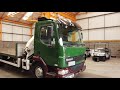 new in stocklist for sale daf lf45 4x2 7.5 tonne flatbed crane 2004 dx54 jwg