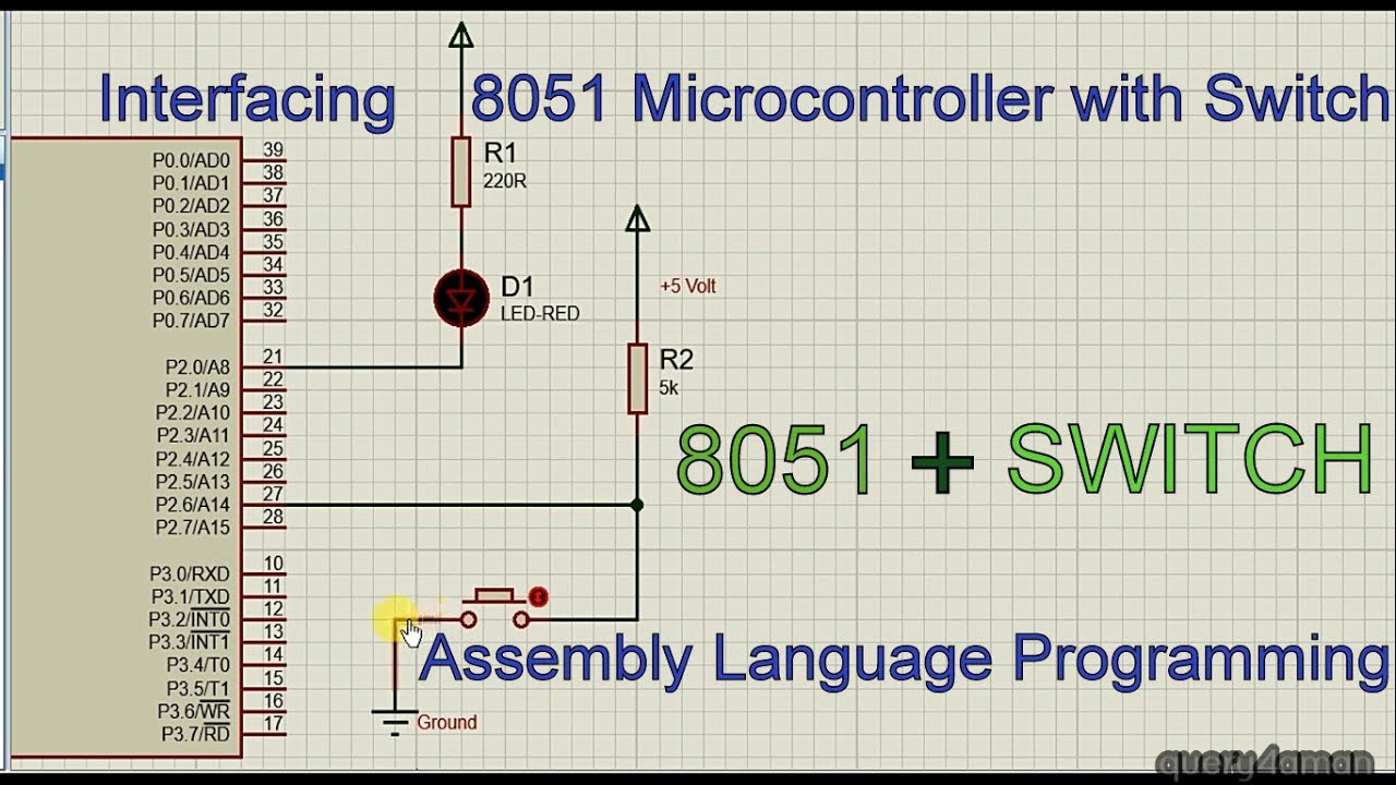 Programming 8051 With Assembly